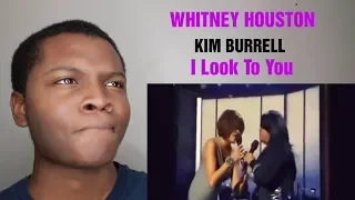 WHITNEY HOUSTON & KIM BURRELL - "I Look To You" (REACTION)