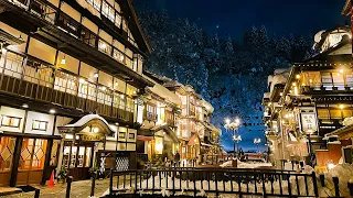 Staying at the Oldest Ryokan in Japan's Secret Winter Village Like Spirited Away⛄ | Ginzan Onsen