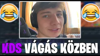 KDS videóvágás közben...😂