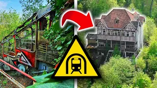 HIER FÄHRT NIEMAND MEHR RAUF!😱 | 40 Jahre alte BERGBAHN + verlassenes HOTEL!