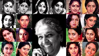 Tribute To S Janaki | Heroines Of 6 Decades