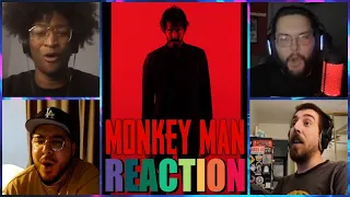 127 Reacts - Monkey Man (2024) ACTION MOVIE TRAILER REACTION