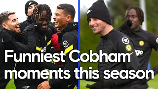 Outrageous Basketball Shots, Terrible Foot-Tennis & Unreal Nutmegs | Funniest Cobham Moments So Far