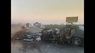 В попутный грузовик: смертельная авария под Краснодаром