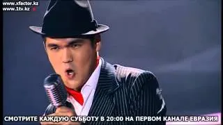 Финал XFactorKz." Валерий Меладзе- Без суеты"- Еркен Кенебаев.