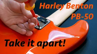 Harley Benton PB-50 - Take it apart! - Review