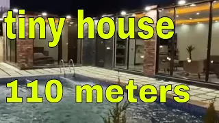 (110 Meters) Modern House Design | 2 Bedrooms House Tour| modern house tour