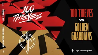 100 vs. GG - Week 7 Day 1 | LCS Spring Split | 100 Thieves vs. Golden Guardians (2023)
