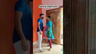 Newly Married vs After 1 year P-23 #shorts #funny #trending #chandrupriya #viral #comedy #shortvideo