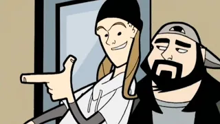 clerks the animated series but its just mostly jay