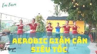 10 PHÚT TẬP AEROBIC GIẢM CÂN - EO THON - VAI GỌN |OANH NGUYỄN👍127