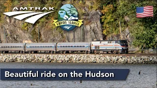 New York to Albany along the Hudson - Amtrak EMPIRE service