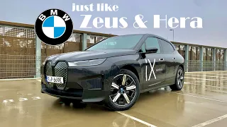 2022 BMW iX xDrive40 | POV Test Drive | Electric Car | 71,0 kWh - 326 PS | Just like Zeus & Hera