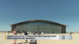 Virgin Galactic's VSS Unity launches successfully from Spaceport America