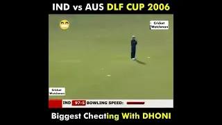 India vs Aus DLF cup 2006