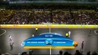 Barcelona Campeão Europeu 2012 (Uefa Futsal Cup - Lleida) contra Dìnamo Moscou