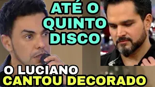 ZEZÉ REVELA AS DIFICULDADES DO LUCIANO  (Ele Passava pra minha voz)