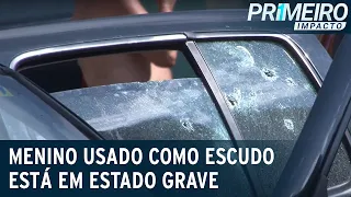 Menino usado como escudo humano está em estado grave | Primeiro Impacto (14/01/21)