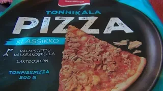 Testissä Saarioisen Tonnikalapizza! (Klassikko)