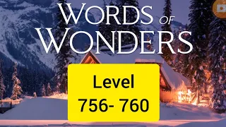 game words of wonders level 756, 757, 758, 759, 760