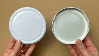 You Won't Believe What I Made with 2 Jar Lids! Recycle!