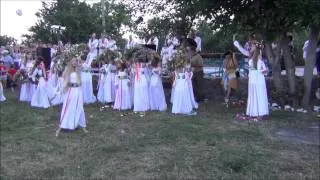Танец  на Ивана Купала в г. Шпола