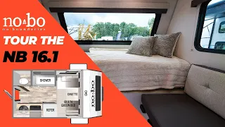 Tour the ALL-NEW 2023 No Boundaries (nobo) 16.1 Travel Trailer (SUB 3,000LB)