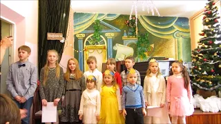 На лошадках в санках.  A song for Christmas