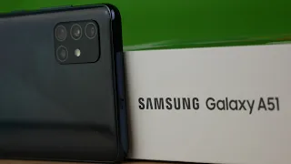 4K videó előlapon és jobb ujjlenyomat olvasó ISamsung Galaxy A51 bemutatóI #95