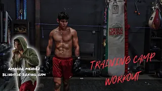 2 TIMES A DAY! Rising Star Amador Mendez Shows How A Boxer Trains!