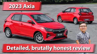 2023 Perodua Axia D74A - detailed, brutally honest review