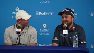 Rory McIlroy and Shane Lowry Wednesday Conference 2024 Zurich Classic of New Orleans ©️ PGA Tour