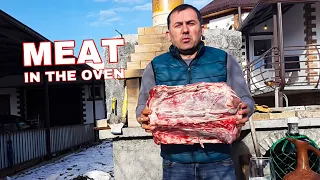 Meat in the oven cooking in Russian style | GEORGY KAVKAZ