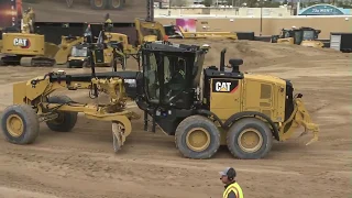 Cat® 150 AWD Motor Grader Demo | From CONEXPO 2020