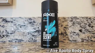 In Hand Review of AXE Apollo Body Spray Deodorant