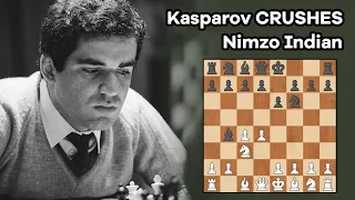 Chess Classics | 16 year old Kasparov crushes Nimzo Indian