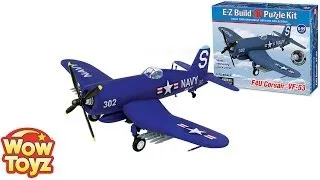 WowToyz F4U Corsair E-Z Build 3D Puzzle Kit