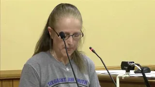 RAW: Sgt. Jim Smith’s wife reads emotional victim impact statement