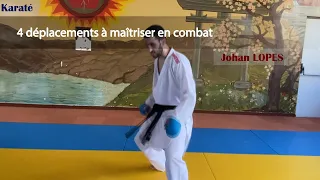 Karaté kumite : 4 déplacements à maîtriser en combat #karaté #compétition #agilité