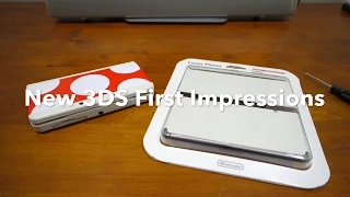 Nintendo New 3DS First Impressions + No. 10 Cover Plate Unboxing