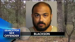 Police search for convicted sex offender in New Jersey Pine Barrens