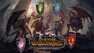 Total War Warhammer 3 All Champions of Chaos Trailers