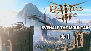 Return of Svenalf the Mountain! Baldur's Gate 3 Full Release Playthrough Part 1