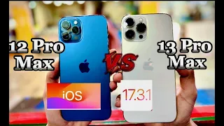 iPhone 12 Pro Max vs iPhone 13 Pro Max |The Ultimate Comparison|Speed Test