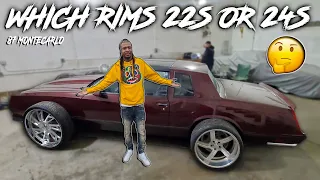 WHAT WHEELS LOOK BETTER FOR THE 87 MONTE CARLO 26S OR 22S