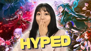 GENSHIN FANGIRL reacts to ALL Wuthering Waves Trailers (pre-release)