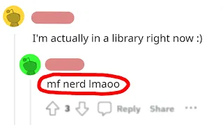 r/Murderedbywords | yo check out the nerd!