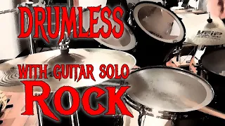Rock the Drummers! 90 BPM Drumless Backing Track with Click and Guitar solo