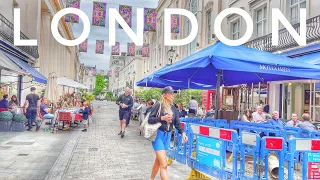 Exploring London Summer Streets: Ultimate Expensive Areas | South Kensington To Piccadilly 4K HDR