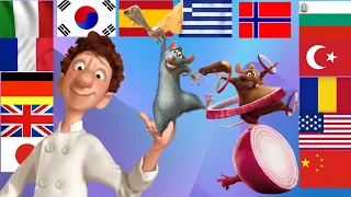 Ratatouille in different languages meme.